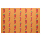Red Hot Pepper Diva Zeichnend Muster Stoff (Fat Quarter (45,7 x 55,9 cm))