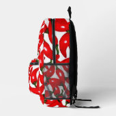 Red Hot Peppers Spicy  Bedruckter Rucksack (Rechts)