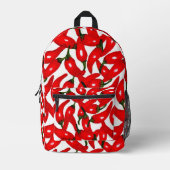 Red Hot Peppers Spicy  Bedruckter Rucksack (Vorderseite)