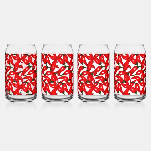 Red Hot Peppers Spicy  Dosenglas (Rechts)