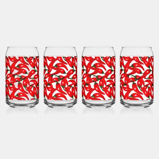 Red Hot Peppers Spicy  Dosenglas (Vorderseite)