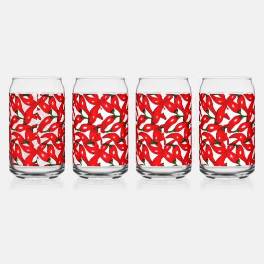 Red Hot Peppers Spicy  Dosenglas (Links)