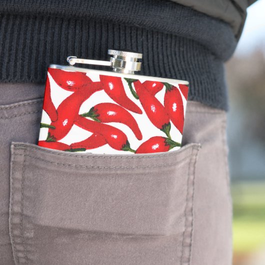 Red Hot Peppers Spicy Flachmann (Beispiel)