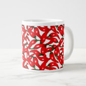 Red Hot Peppers Spicy Jumbo-Tasse (Vorderseite Rechts)