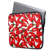 Red Hot Peppers Spicy Laptopschutzhülle (Vorderseite Links)