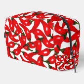 Red Hot Peppers Spicy Waschbeutel (Rechte Ecke)