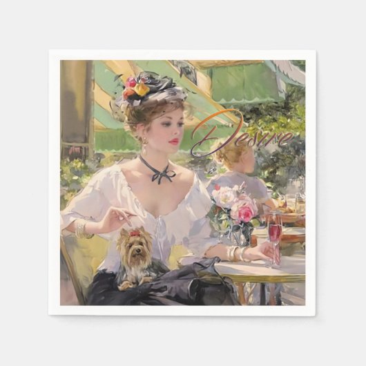 Red Hot Rendezvous Papierserviette (Vorderseite)