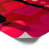 Red Hot Rock Star Diva Poster (Ecke)