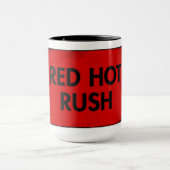 Red Hot Rush Keramik Tasse (Zentrum)