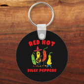 Red Hot Silly Peppers, Funny Schlüsselanhänger (Vorderseite)