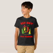 Red Hot Silly Peppers, Funny T-Shirt (Vorne ganz)