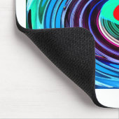 Red Hot Spot Art Mousepad (Ecke)