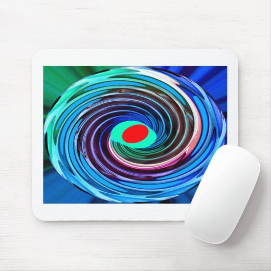 Red Hot Spot Art Mousepad (Mit Mouse)