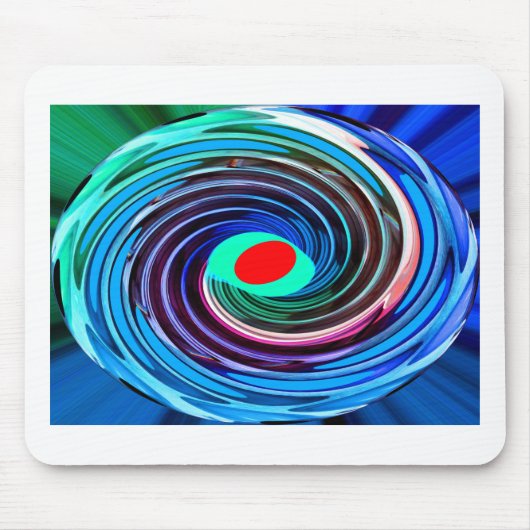 Red Hot Spot Art Mousepad (Vorne)