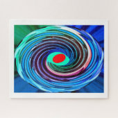 Red Hot Spot Art Puzzle (Horizontal)