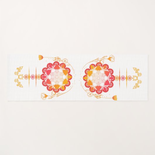 Red Hot Yogamatte (Vorderseite (Horizontal))