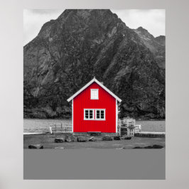 Red House Color Pop herunterladen und herunterlade Poster