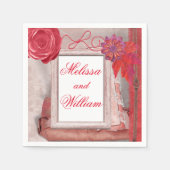 Red Hübsch Rustic Serviette (Vorderseite)