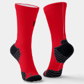 Red Hue-Man Socken (Gewinkelt)