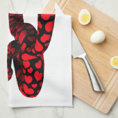 Red Huge Snake Handtuch (Viertel Falte)