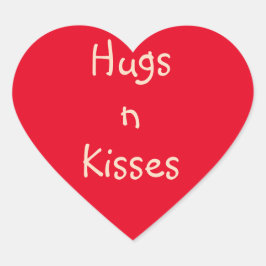 Red Hugs n kisses Stickers