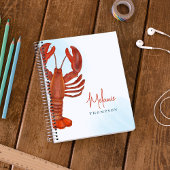 Red Hummer Nautic Personalisiert Notizblock