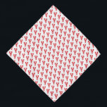 Red Hummer Pattern Küste Strand Pet Halstuch<br><div class="desc">Rotes Hummermuster auf weißem Hintergrund. Kann optionalen Text hinzufügen. Ideal für alle Anlässe an der Küste,  Pet Bandana,  Hummerbake,  Beach Party,  Maine Wiedersehen,  Party Thema,  Reiseandenken. Farbenfroh,  Mod,  Spaß. Mix und Match komplette Lobster / Preppy / Party Versorgung / Pet Kollektionen von TMCdesigns.</div>