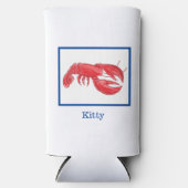 Red Hummer Personalisiert Selters Dosenkühler (Vorderseite)