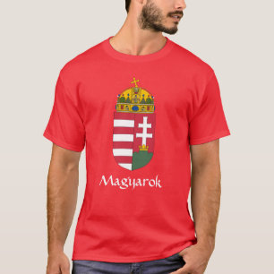 RED Hungary-Wappen Magyarok-T - Shirt