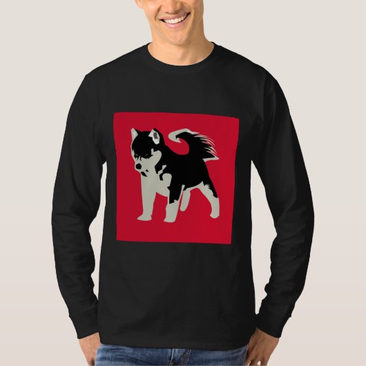 Red Husky T-Shirt (Vorderseite)