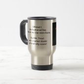 "Red Ibis - Cruel Foreut" Fischen Tasse (Vorderseite Links)