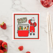 Red Ice Brust mit Bier und Santa Serviette (Beispiel)