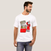 Red Ice Brust mit Bier und Santa T-Shirt (Vorne ganz)