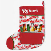 Red Ice Brust mit Bierfreuden Großer Weihnachtsstrumpf (Rückseite)