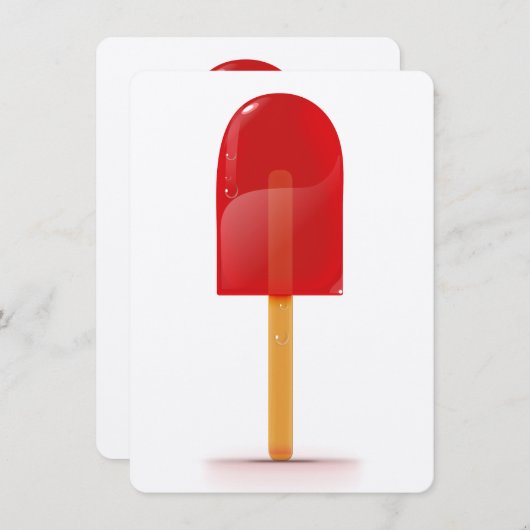 Red Ice Lolly (Vorne/Hinten)