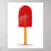 Red Ice Lolly Poster (Vorne)