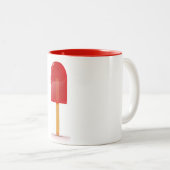Red Ice Lolly Zweifarbige Tasse (VorderseiteRechts)