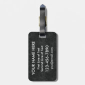 Red Ice verkauft Hockey Tickets - Gepäcktag Gepäckanhänger (Rückseite vertikal)