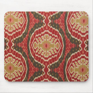 Red Ikat Mousepad
