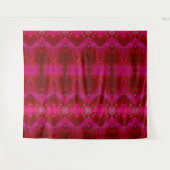 Red Ikat Wandteppich (Vorderseite (Horizontal))