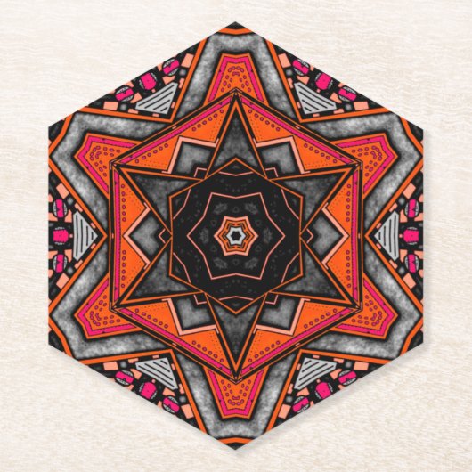 Red Imaging Compass Untersetzer (Vorderseite)