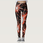 Red Impact Burst Leggings (Vorderseite)