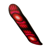 Red Impulse Drive "Hoverboard Graphic" Skateboard (Vorderseite)