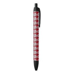 Red Infinity Heart Pen Kugelschreiber