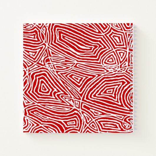 Red Initial Notizblock (Rückseite)