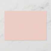 Red Insert Card, Caroline Wedding (Rückseite)