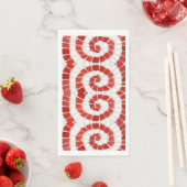 RED IONIC MOSAIC Handtuchpapier Napkins Serviette (Beispiel)