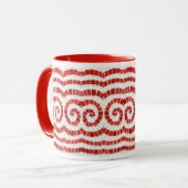 RED IONIC MOSAIC Red Combo Tasse (Vorderseite Links)