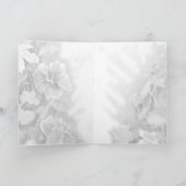 Red Iris _danke Karte_ Dankeskarte (Innenseite)