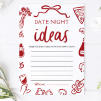 Red Italian Date Night Ideas Brautparty Game